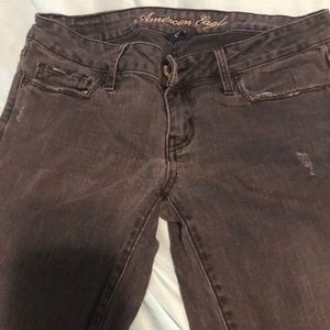 American Eagle Black Skinny Jeans